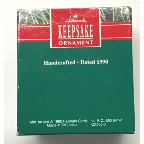 Hallmark Keepsakes Lion Dad Christmas Tree Ornament Vintage 1990 2.5 Inch - Picture 4 of 8